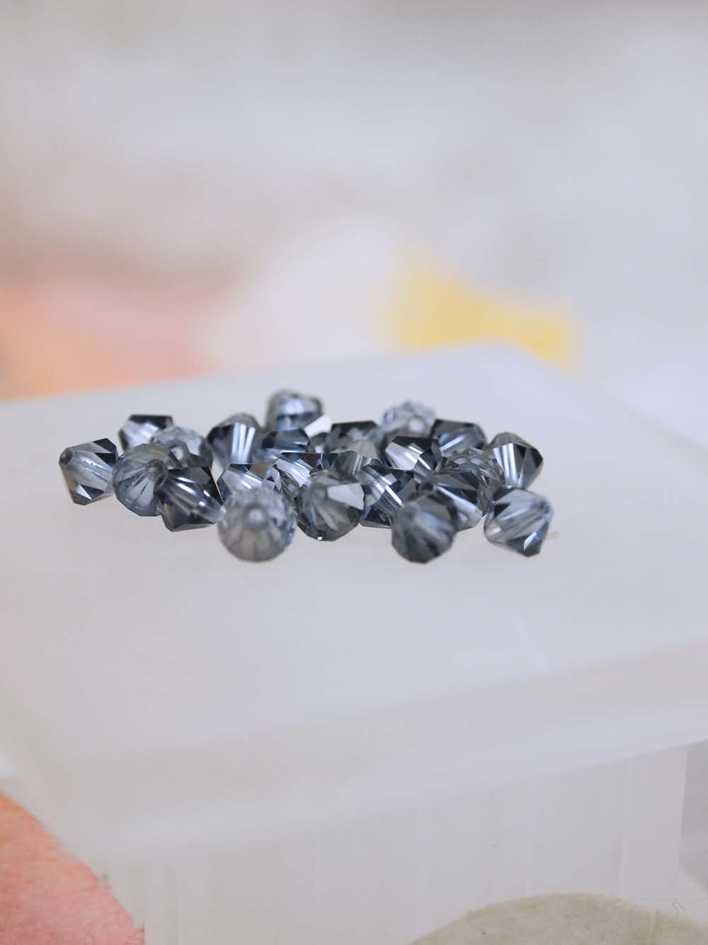 Swarovski Beads 5301 - 5mm - 24pc - Light Sapphire Satin
