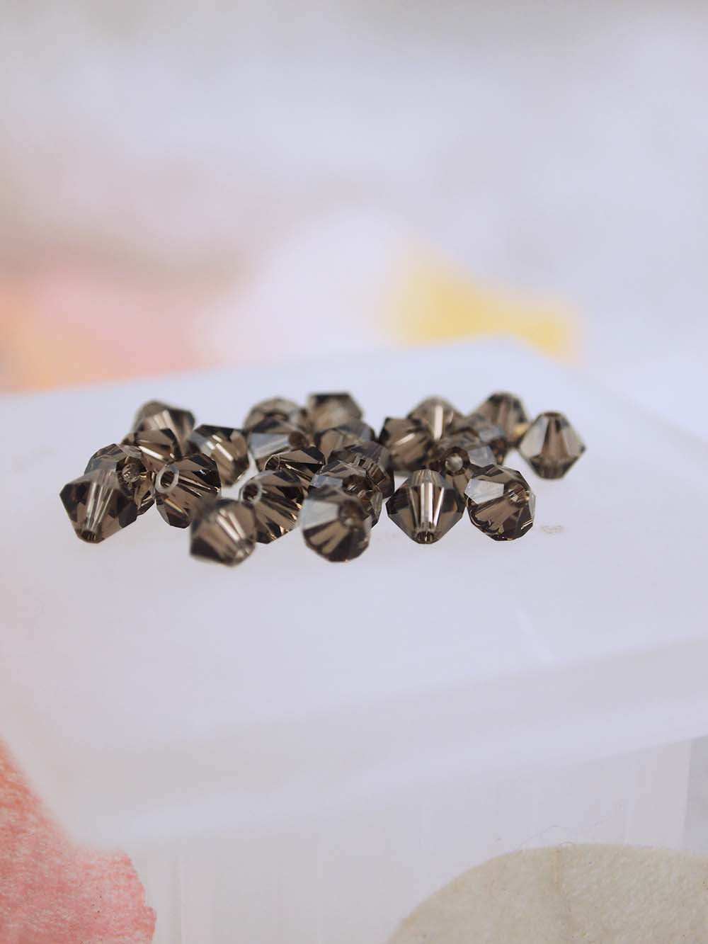 Swarovski Beads 5301 - 5mm - 24pc - Smoky Quartz