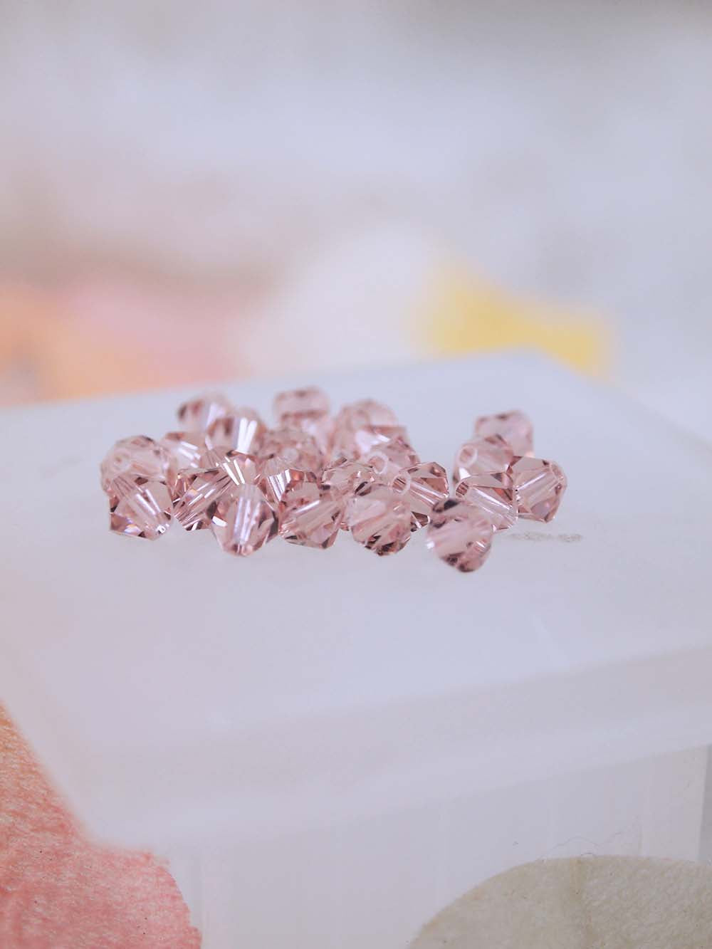 Swarovski Beads 5301 - 5mm - 24pc - Vintage Rose