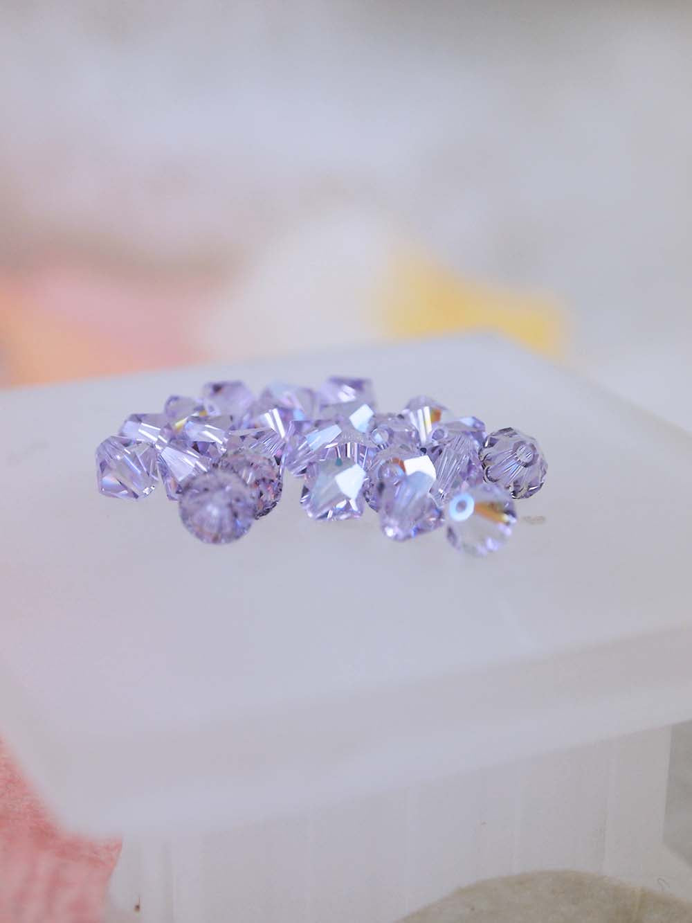 Swarovski Beads 5301 - 5mm - 24pc - Violet AB