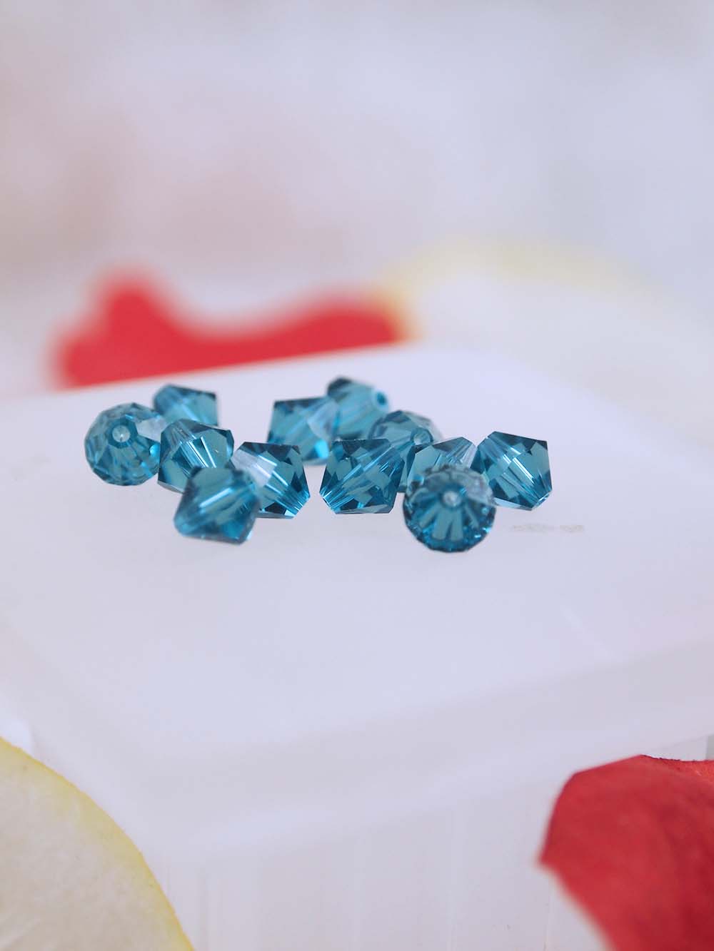 Swarovski Beads 5301 - 6mm - 12pc - Indicolite