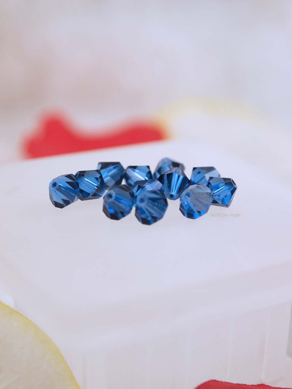 Swarovski Beads 5301 - 6mm - 12pc - Sapphire Satin