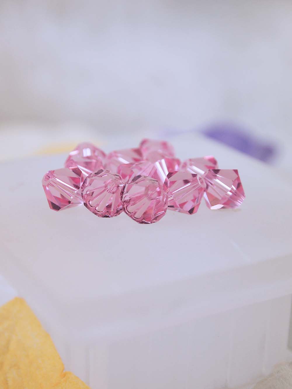 Swarovski Beads 5301 - 8mm - 12pc - Light Rose
