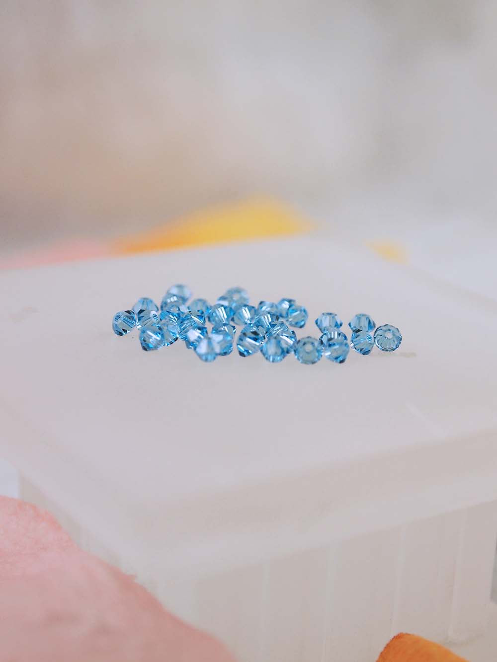 Swarovski Beads 5328 - 2mm - 36pc - Aquamarine