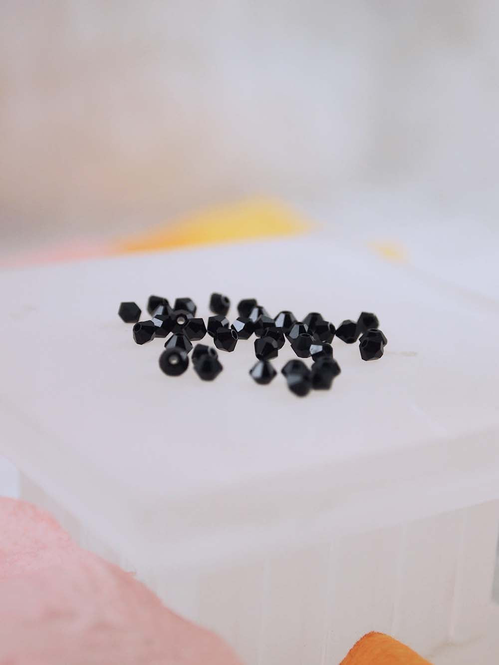 Swarovski Beads 5328 - 2mm - 36pc - Jet