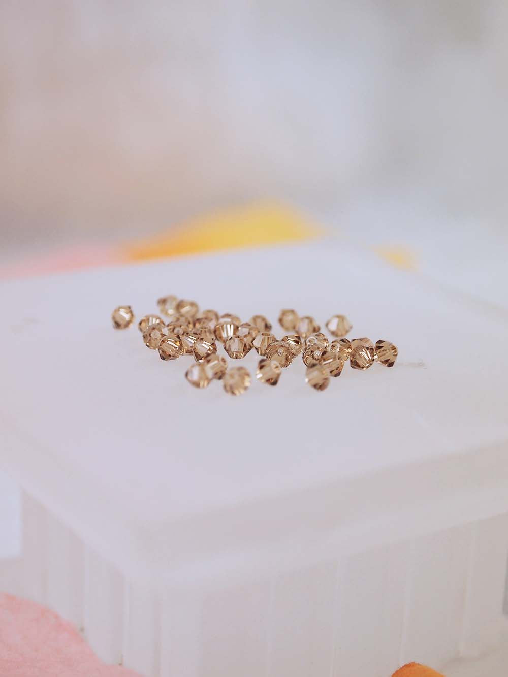 Swarovski Beads 5328 - 2mm - 36pc - Light Colorado Topaz