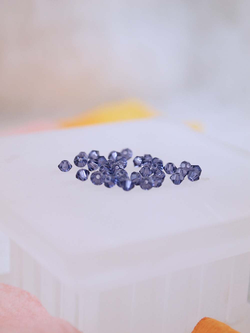 Swarovski Beads 5328 - 2mm - 36pc - Tanzanite