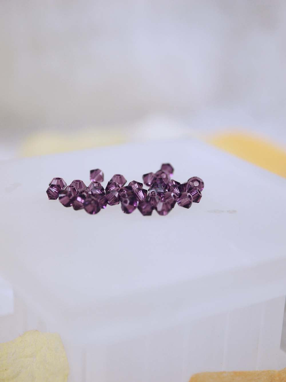 Swarovski Beads 5328 - 3mm - 36pc - Amethyst