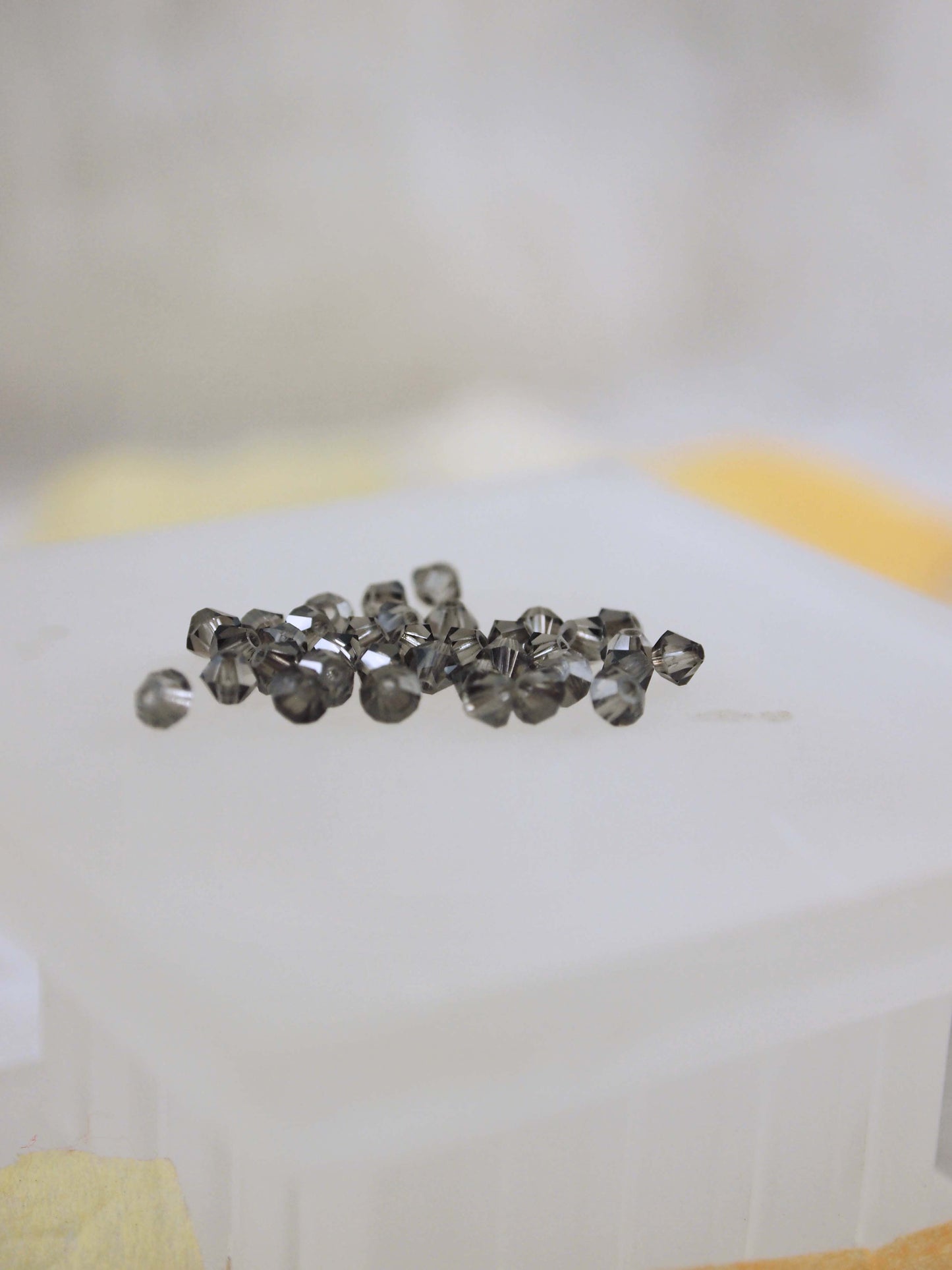 Swarovski Beads 5328 - 3mm - 36pc - Black Diamond Satin