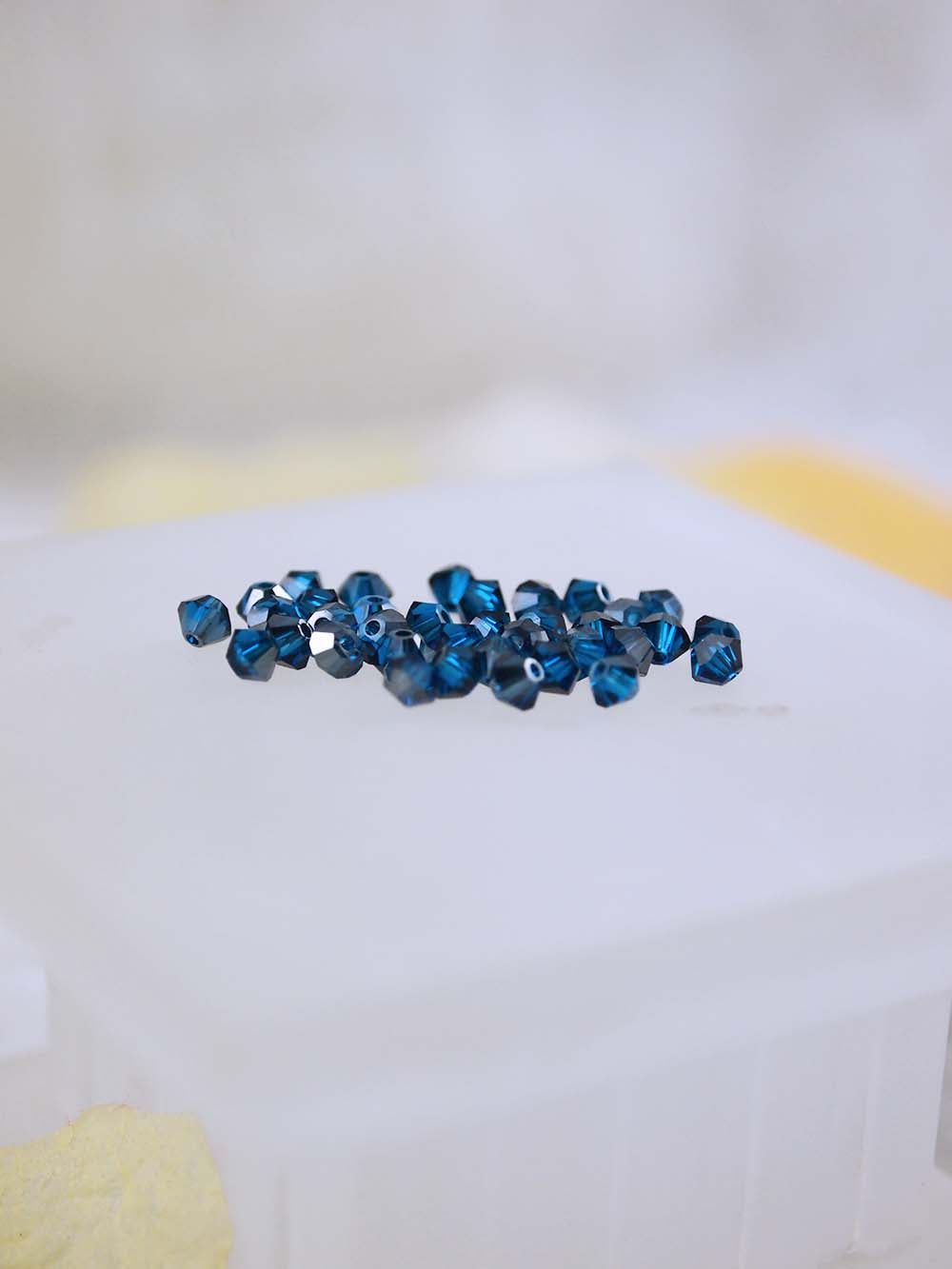 Swarovski Beads 5328 - 3mm - 36pc - Capri Blue Satin