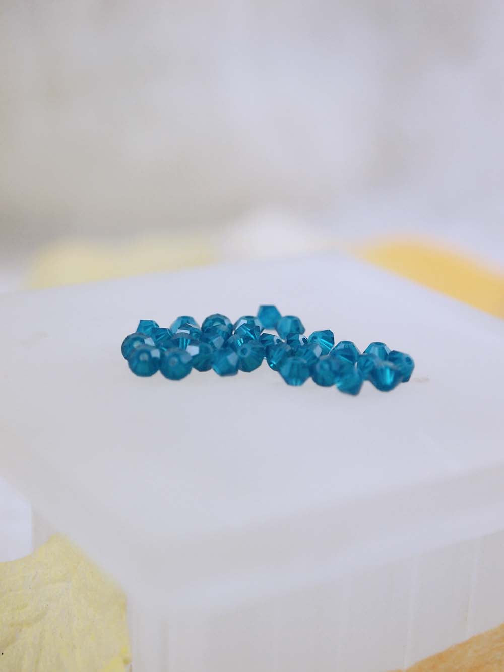 Swarovski Beads 5328 - 3mm - 36pc - Caribbean Blue Opal