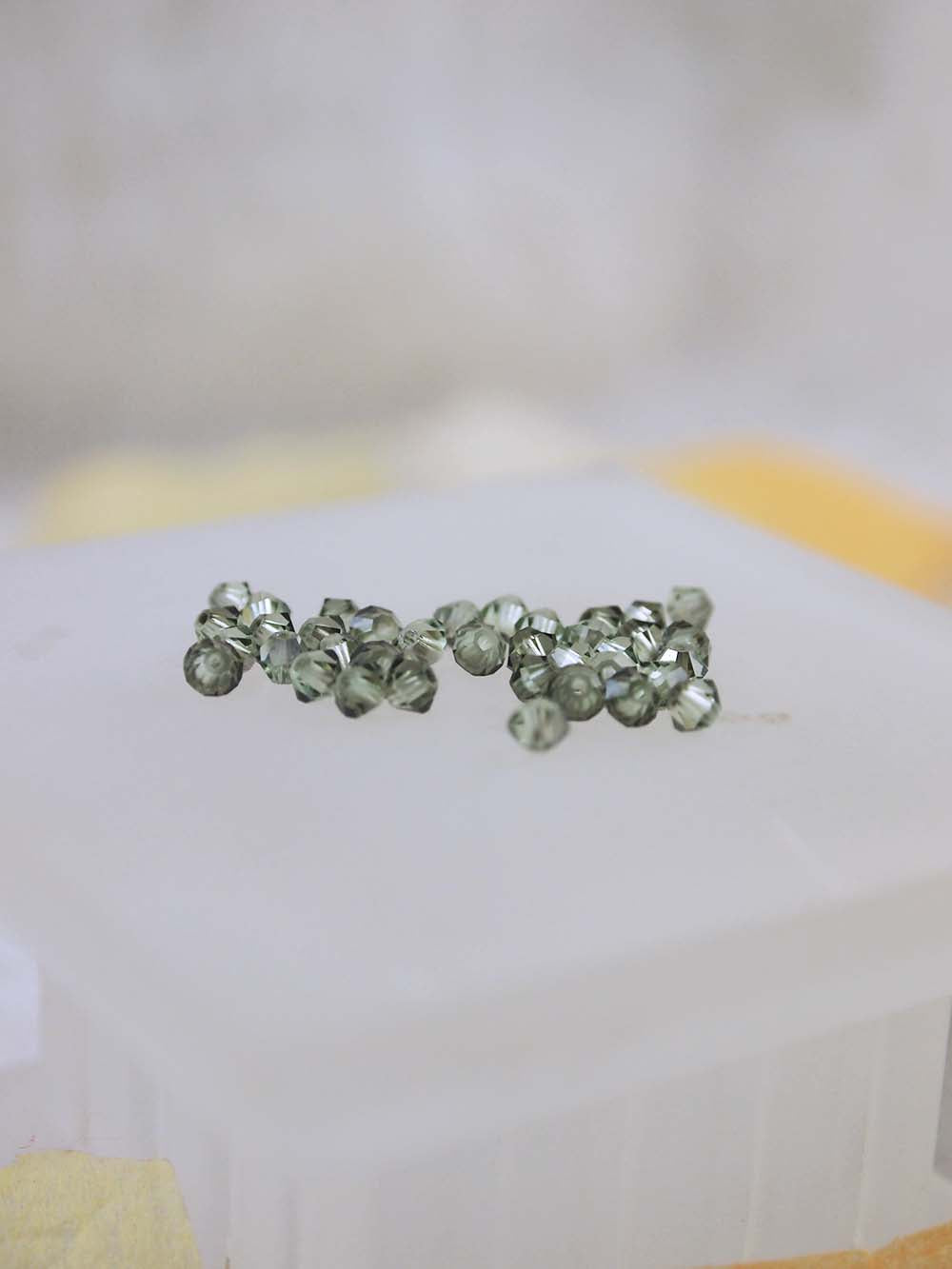 Swarovski Beads 5328 - 3mm - 36pc - Chrysolite Satin