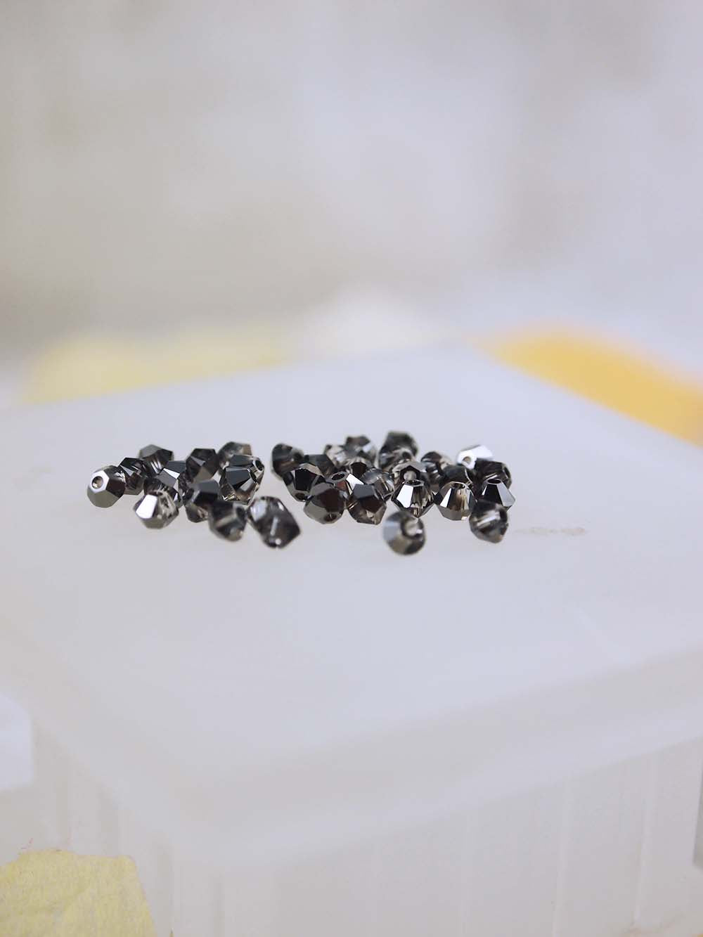 Swarovski Beads 5328 - 3mm - 36pc - Crystal Silver Night
