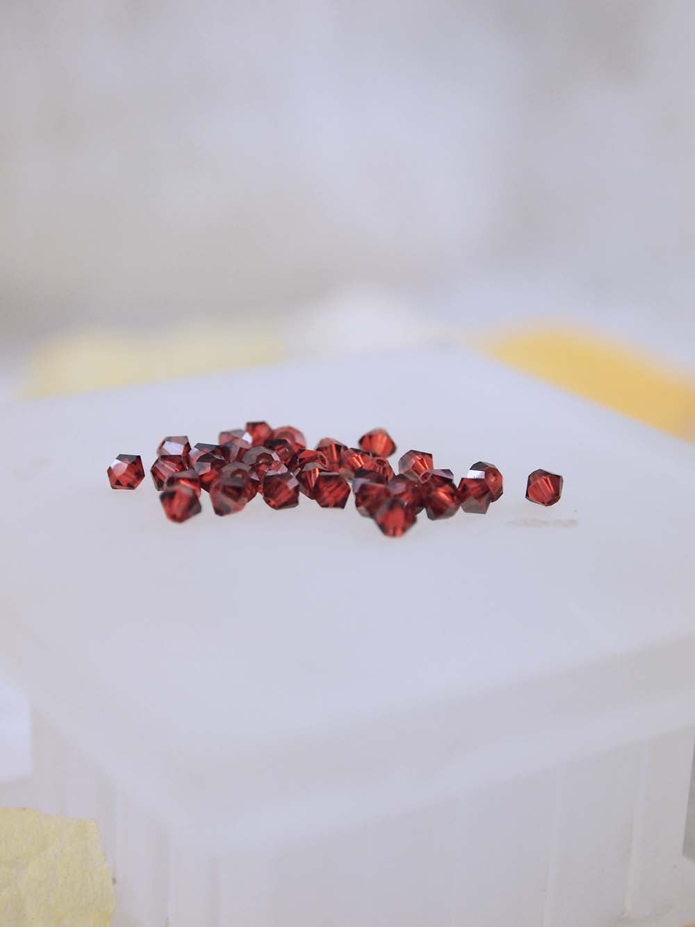 Swarovski Beads 5328 - 3mm - 36pc - Indian Red Satin