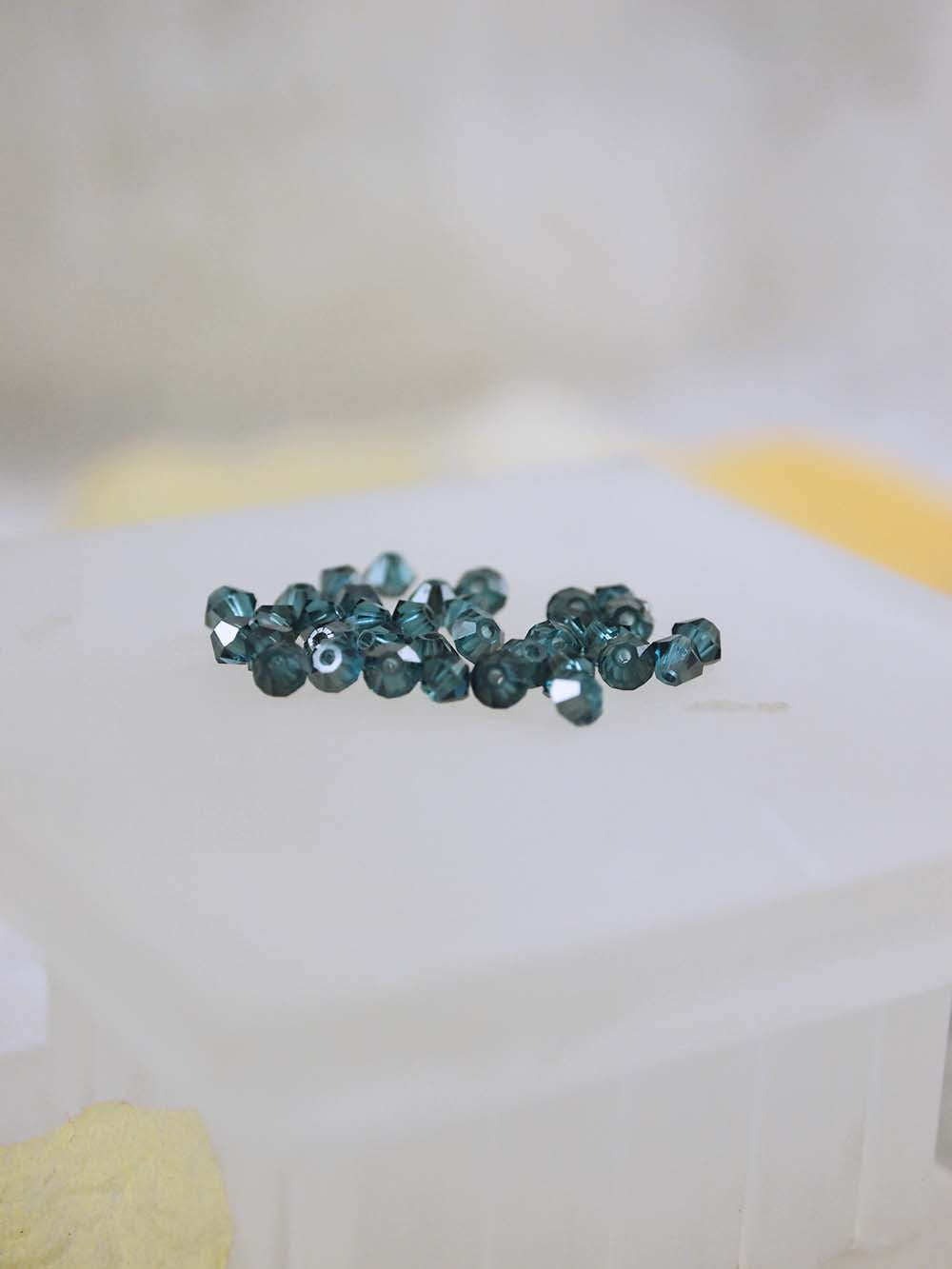 Swarovski Beads 5328 - 3mm - 36pc - Indicolite Satin