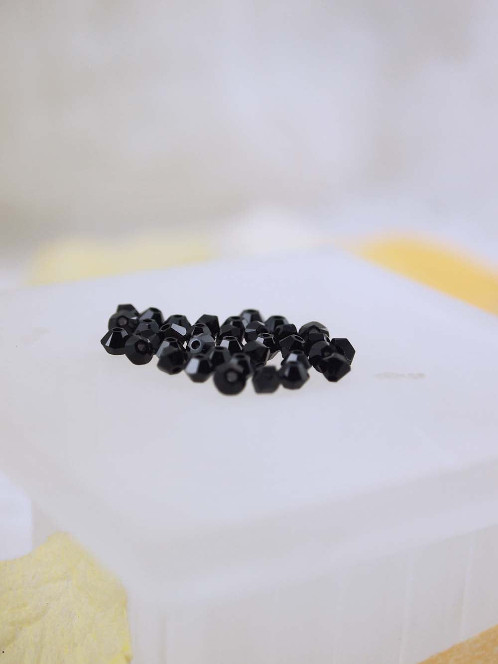 Swarovski Beads 5328 - 3mm - 36pc - Jet