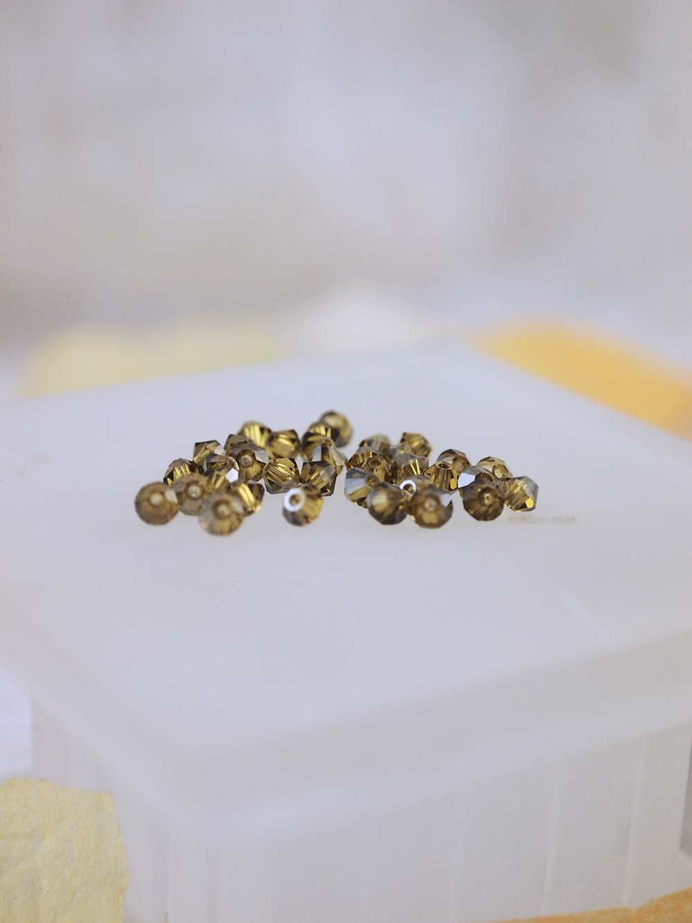 Swarovski Beads 5328 - 3mm - 36pc - Lime Satin