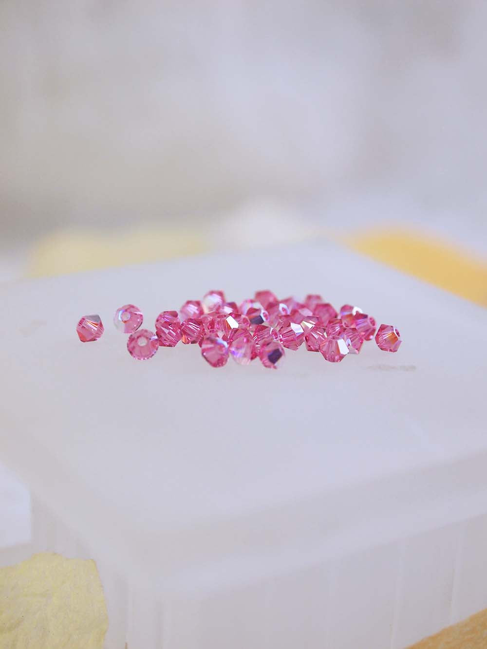 Swarovski Beads 5328 - 3mm - 36pc - Rose AB