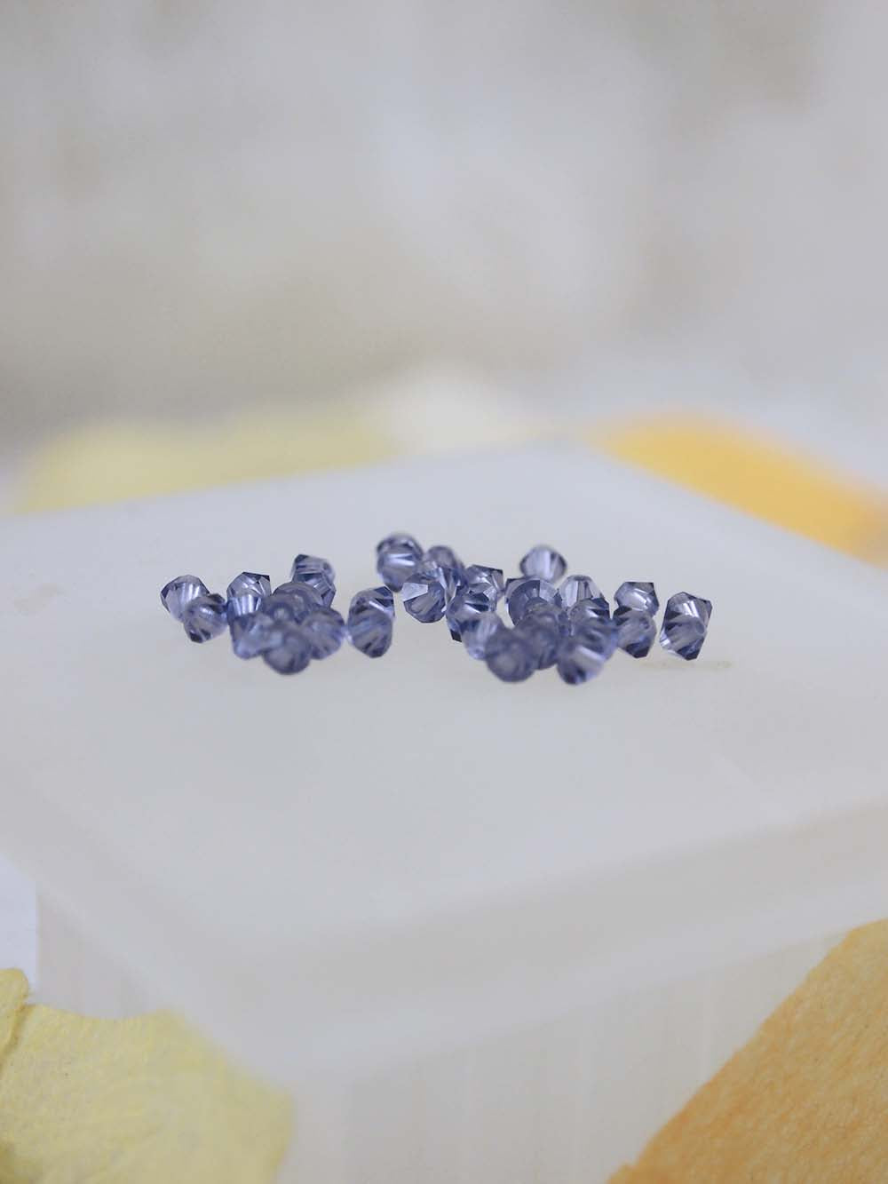 Swarovski Beads 5328 - 3mm - 36pc - Tanzanite
