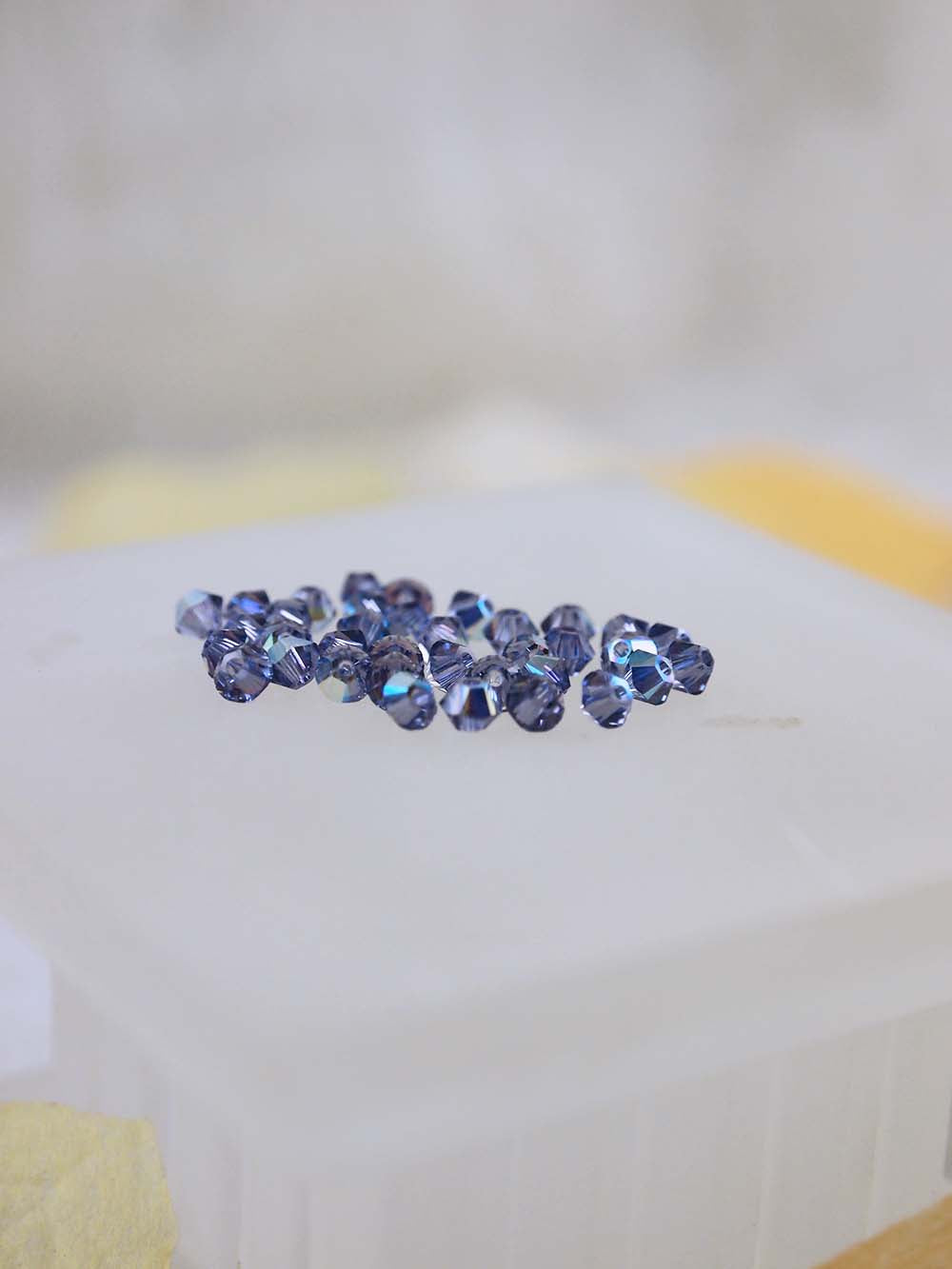 Swarovski Beads 5328 - 3mm - 36pc - Tanzanite AB