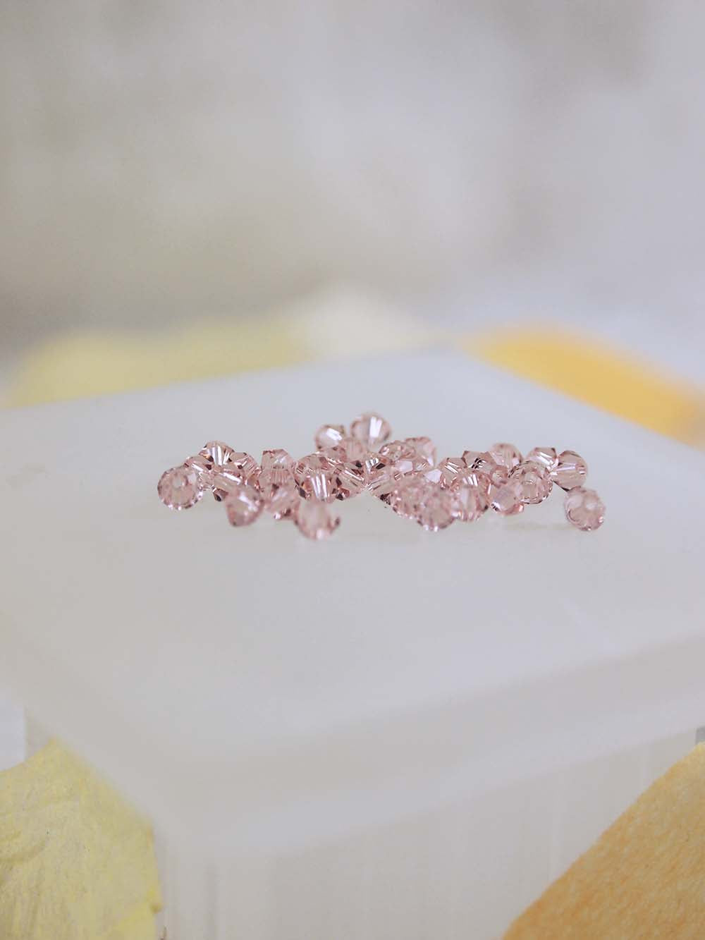 Swarovski Beads 5328 - 3mm - 36pc - Vintage Rose