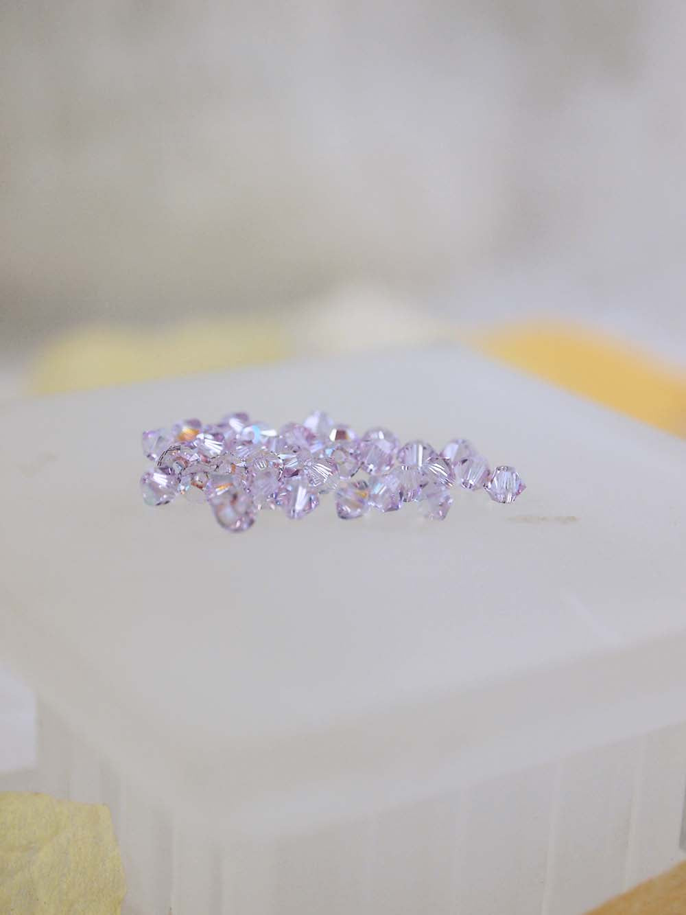 Swarovski Beads 5328 - 3mm - 36pc - Violet AB