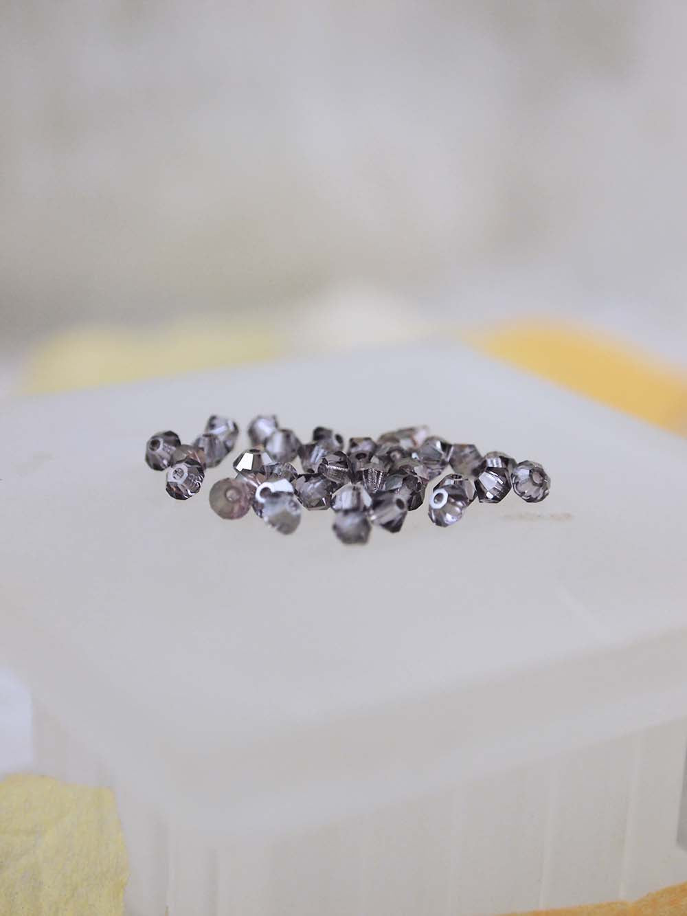 Swarovski Beads 5328 - 3mm - 36pc - Violet Satin