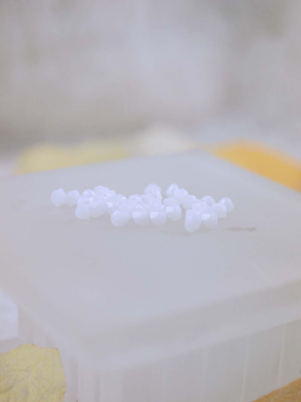 Swarovski Beads 5328 - 3mm - 36pc - White Alabaster