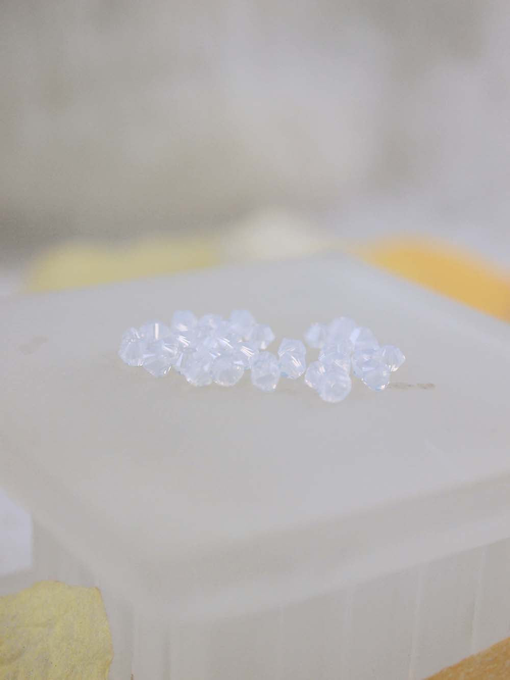 Swarovski Beads 5328 - 3mm - 36pc - White Opal