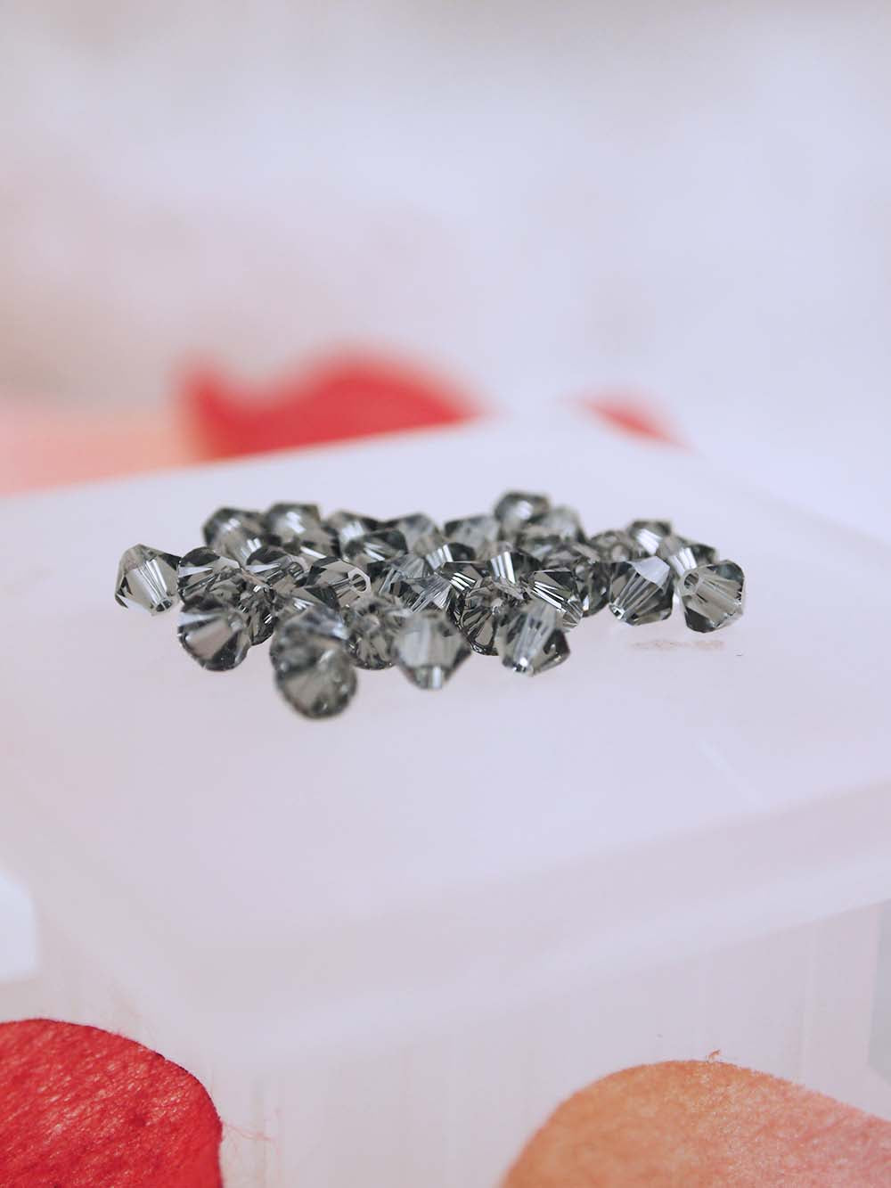 Swarovski Beads 5328 - 4mm - 36pc - Black Diamond