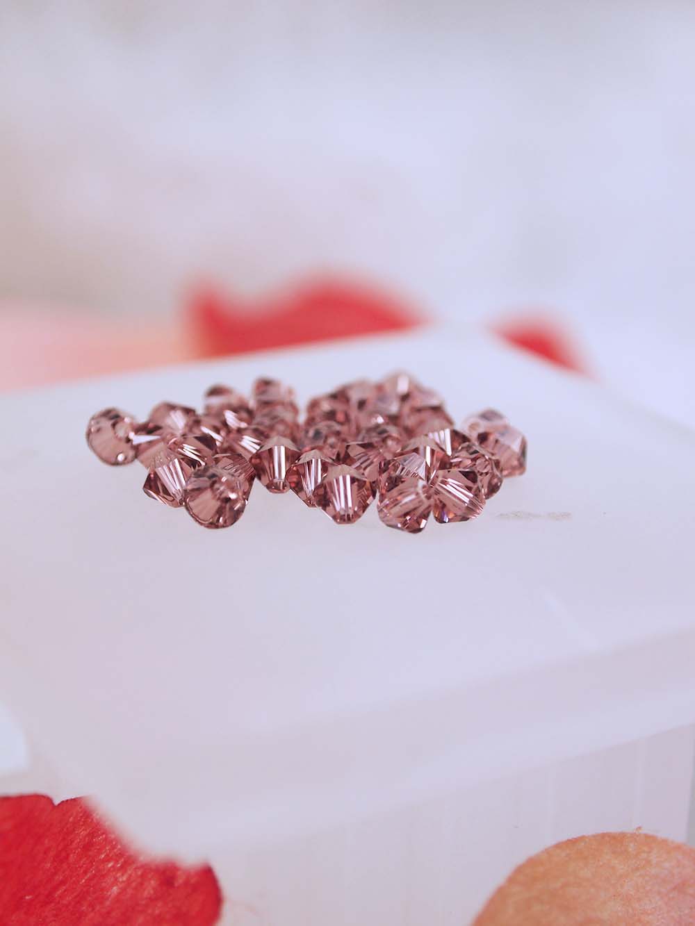 Swarovski Beads 5328 - 4mm - 36pc - Crystal Bronze Shade