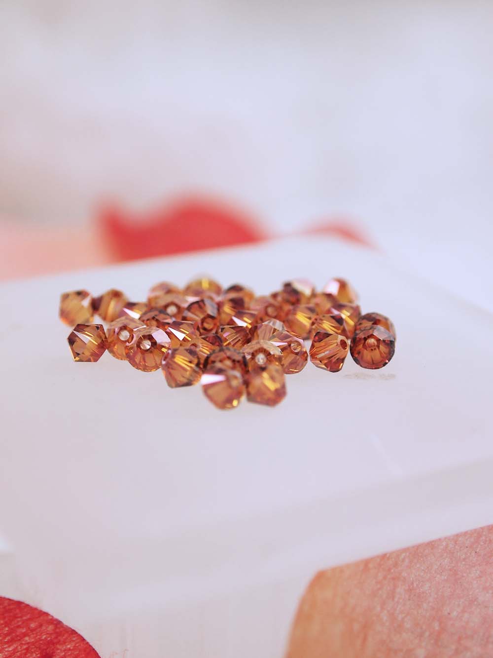 Swarovski Beads 5328 - 4mm - 36pc - Crystal Copper