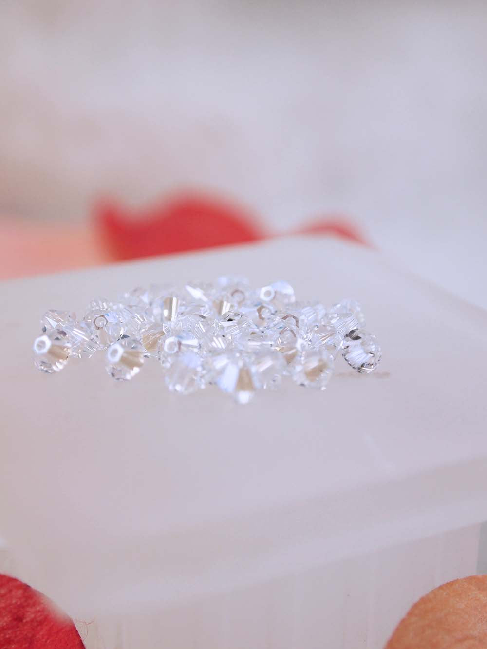 Swarovski Beads 5328 - 4mm - 36pc - Crystal Moonlight