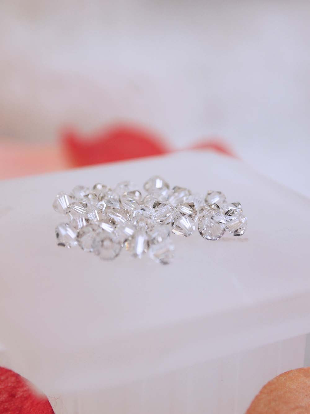 Swarovski Beads 5328 - 4mm - 36pc - Crystal Satin