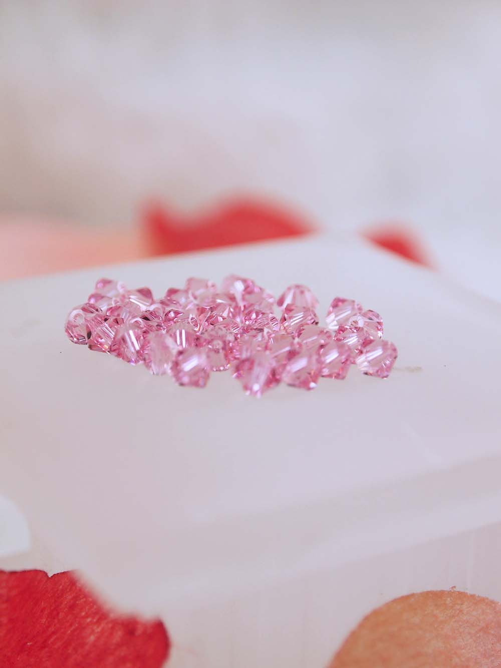 Swarovski Beads 5328 - 4mm - 36pc - Light Rose