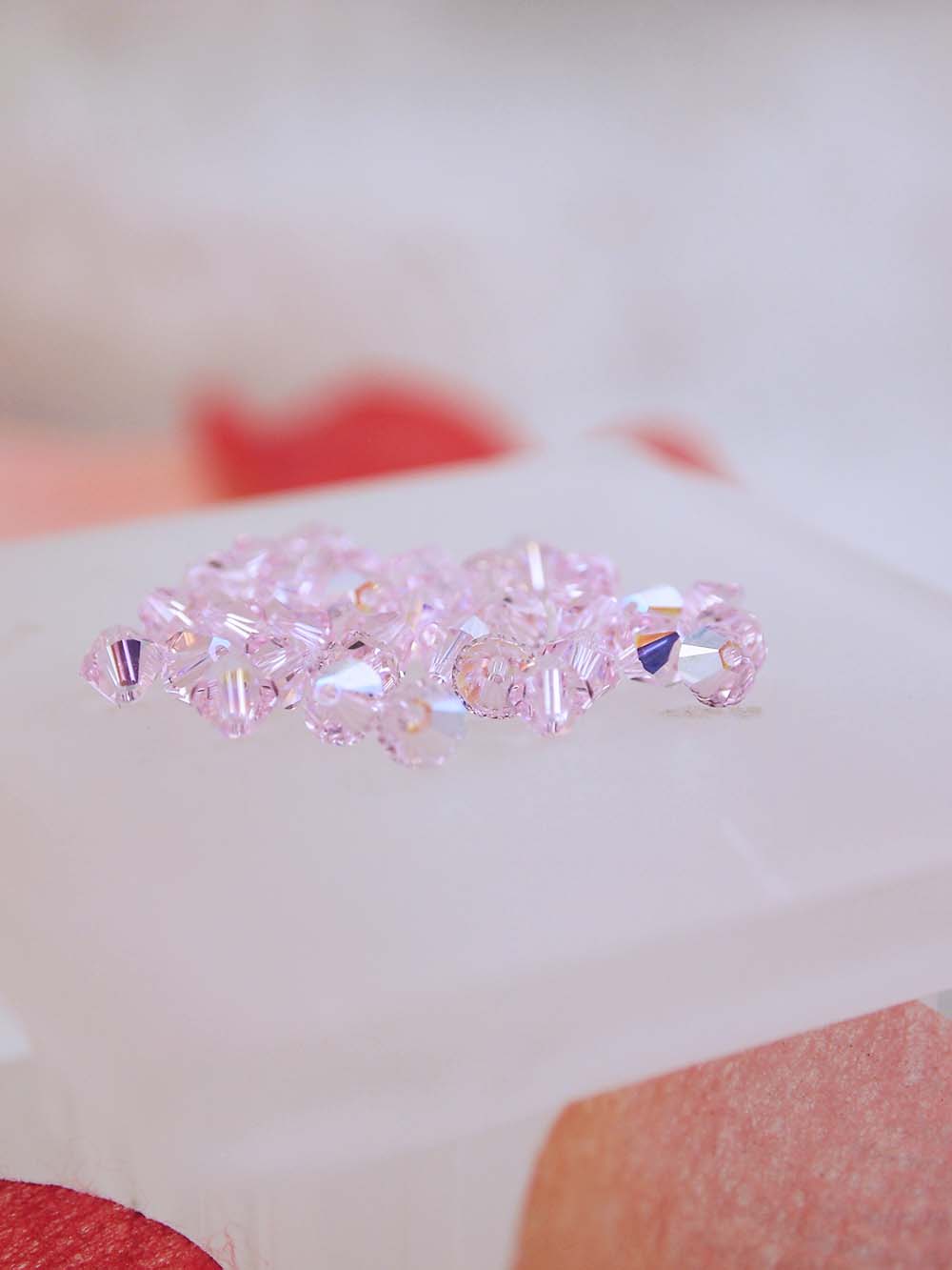 Swarovski Beads 5328 - 4mm - 36pc - Rosaline AB