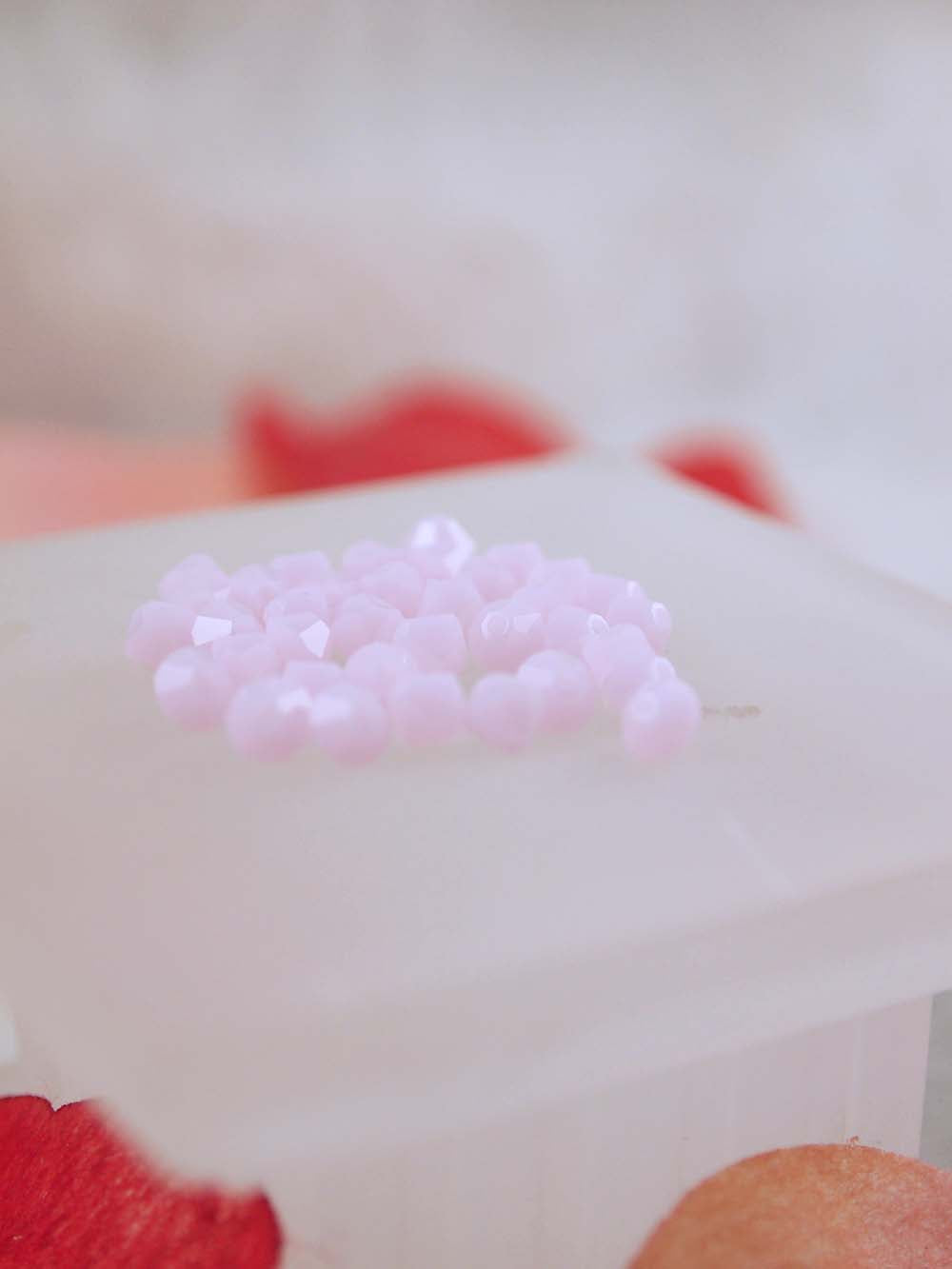 Swarovski Beads 5328 - 4mm - 36pc - Rose Alabaster