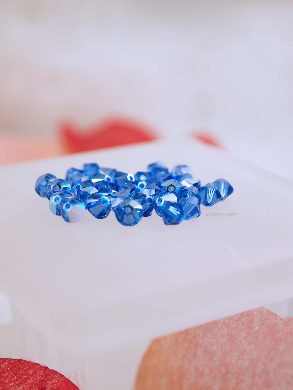 Swarovski Beads 5328 - 4mm - 36pc - Sapphire AB