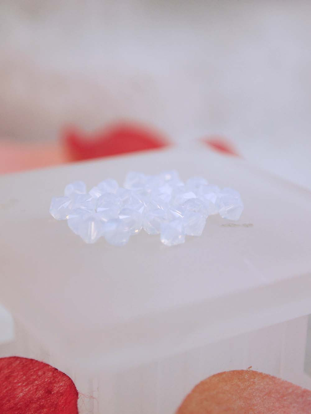 Swarovski Beads 5328 - 4mm - 36pc - White Opal