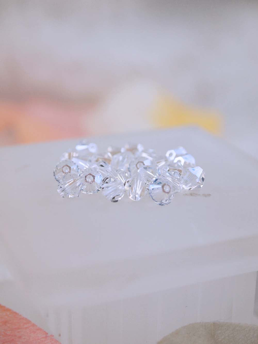 Swarovski Beads 5328 - 5mm - 24pc - Crystal Moonlight