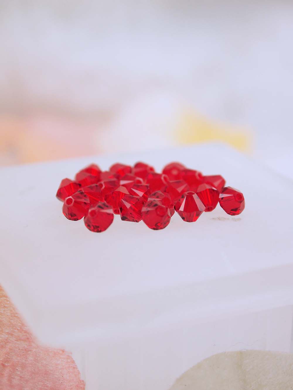 Swarovski Beads 5328 - 5mm - 24pc - Light Siam