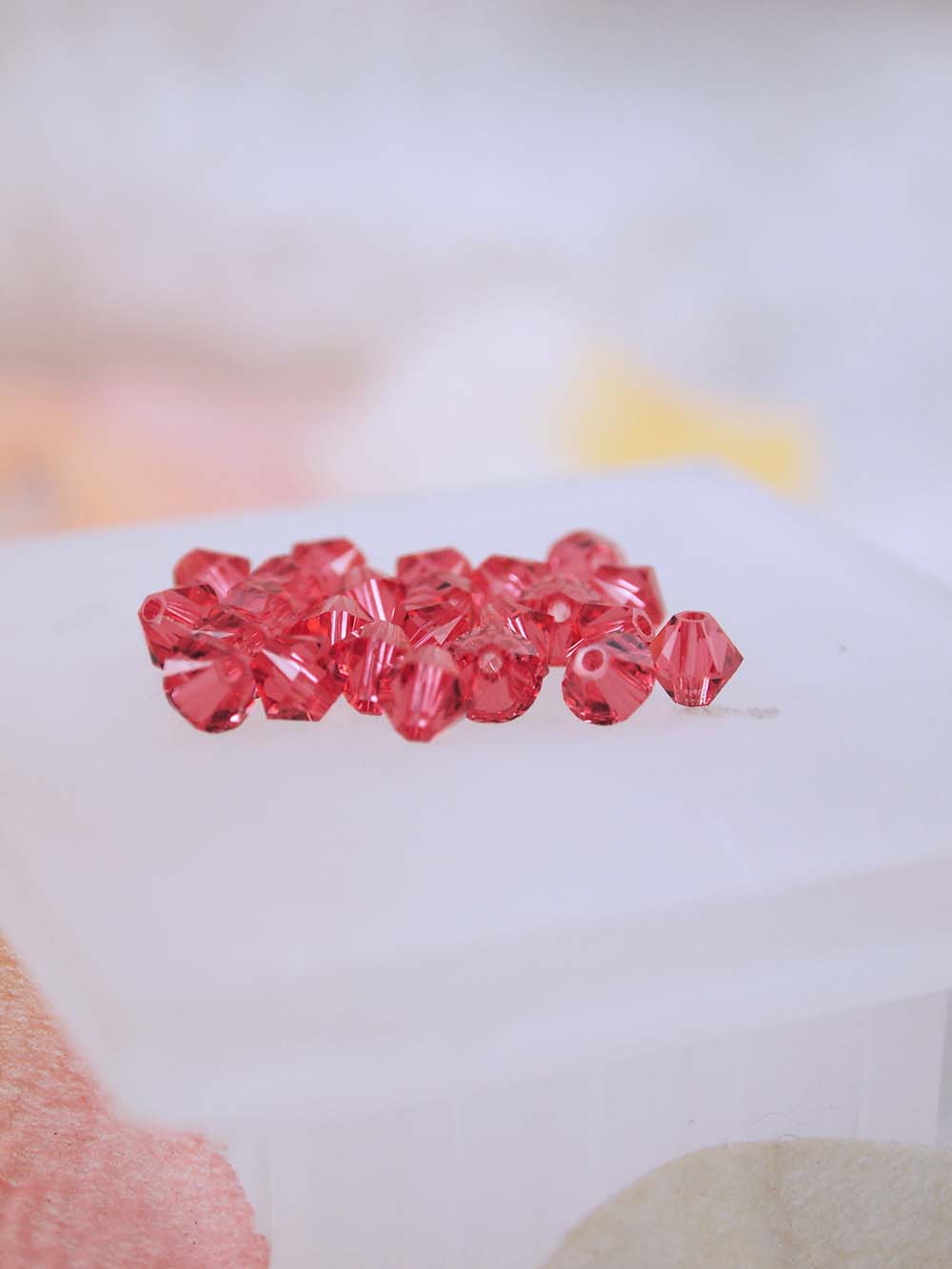 Swarovski Beads 5328 - 5mm - 24pc - Padparadscha