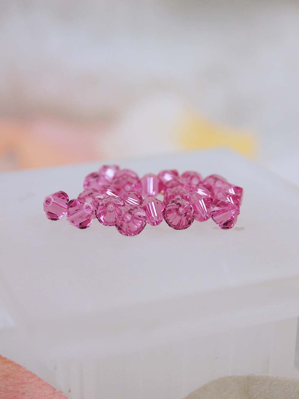 Swarovski Beads 5328 - 5mm - 24pc - Rose
