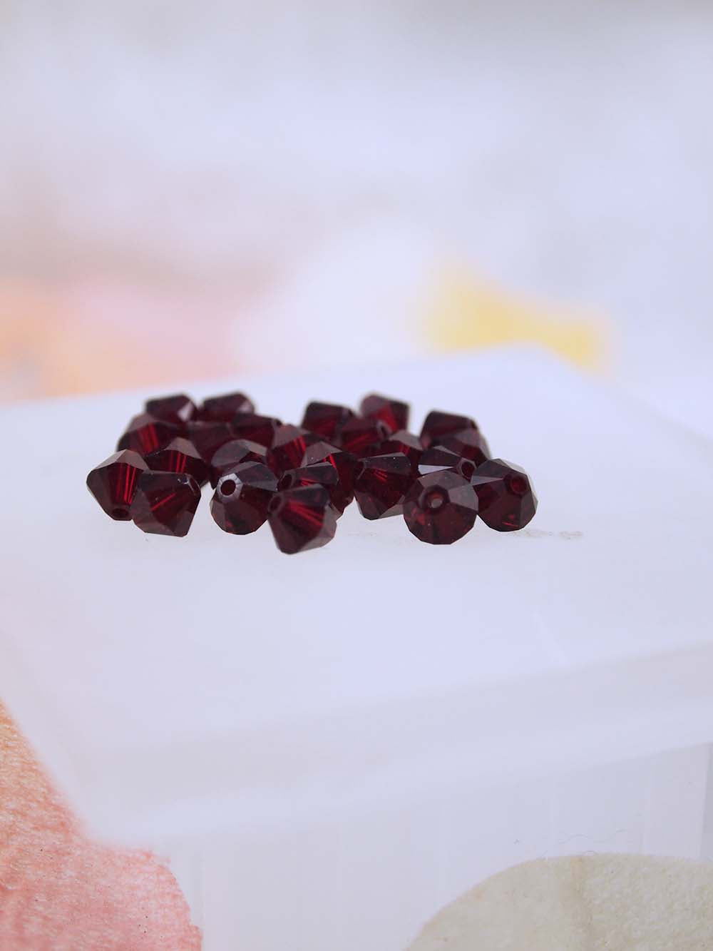 Swarovski Beads 5328 - 5mm - 24pc - Siam