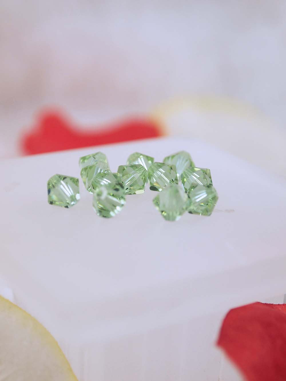 Swarovski Beads 5328 - 6mm - 12pc - Cantaloupe