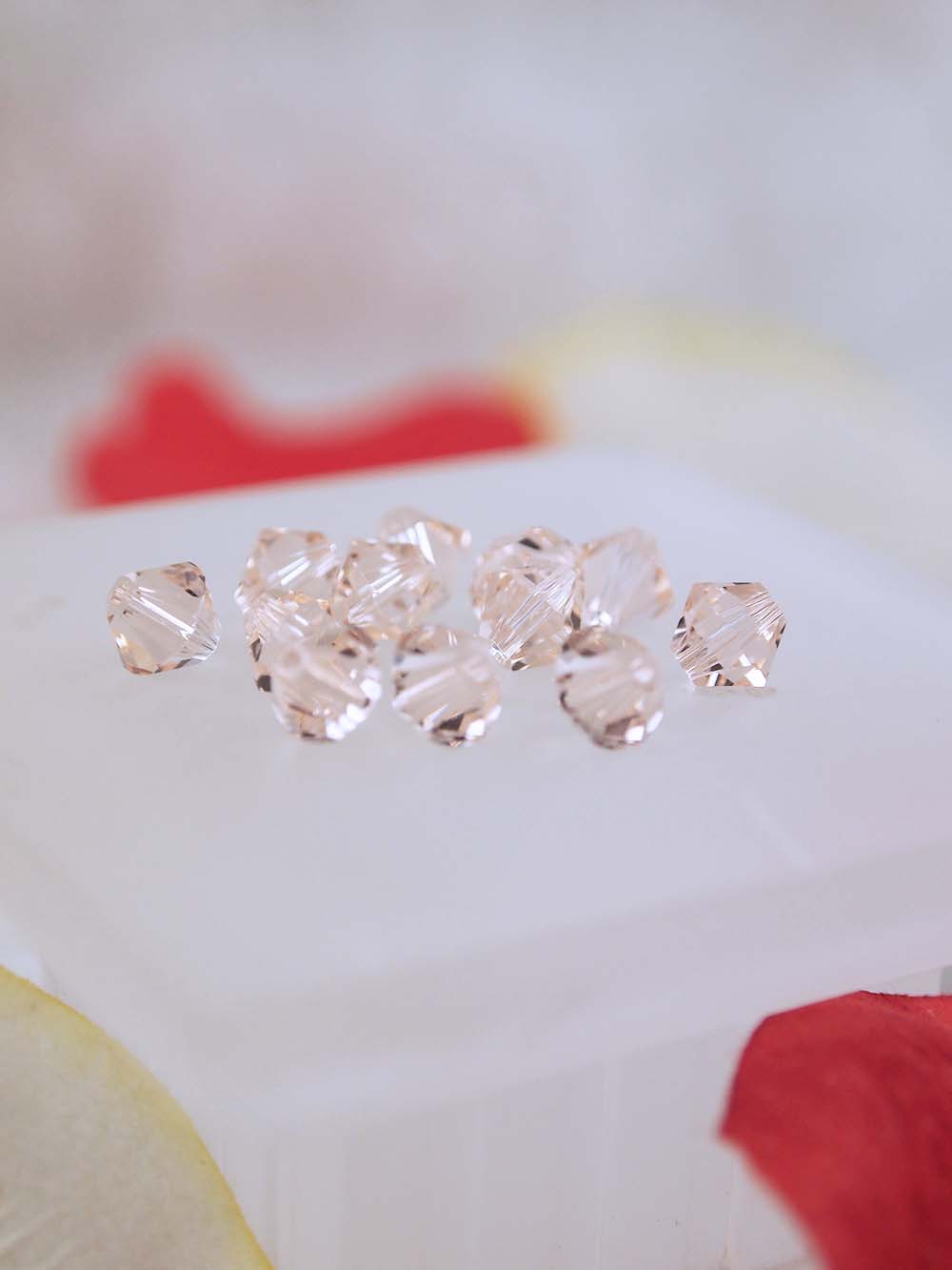 Swarovski Beads 5328 - 6mm - 12pc - Silk