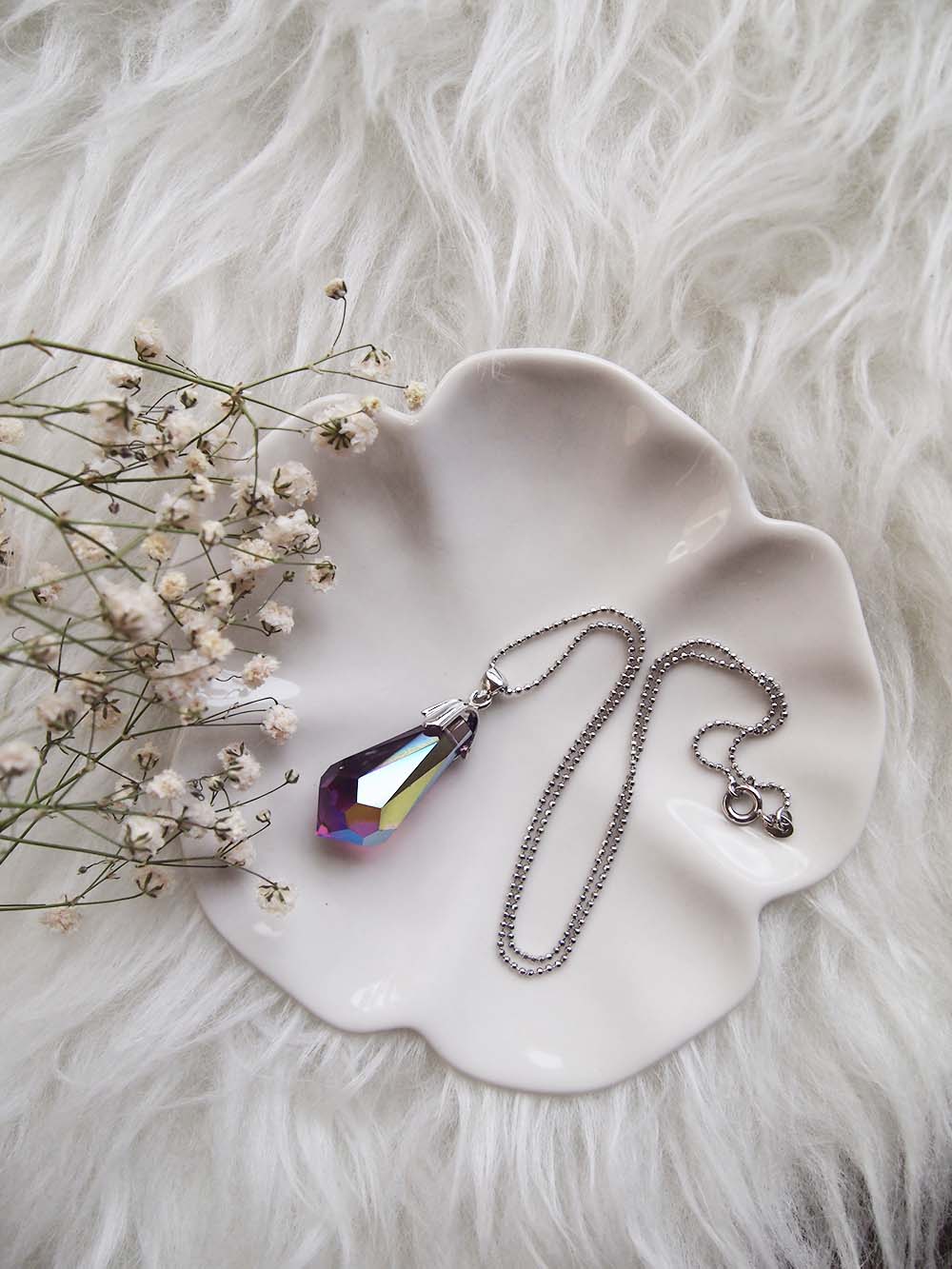 Swarovski Elements 6000 - 28mm - 1pc - Amethyst AB