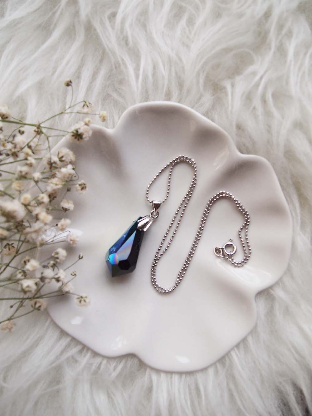 Swarovski Elements 6000 - 28mm - 1pc - Jet AB