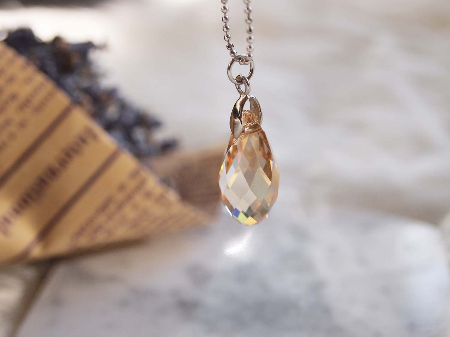 Swarovski Elements 6010 - 21mm - 1pc - Crystal Golden Shadow