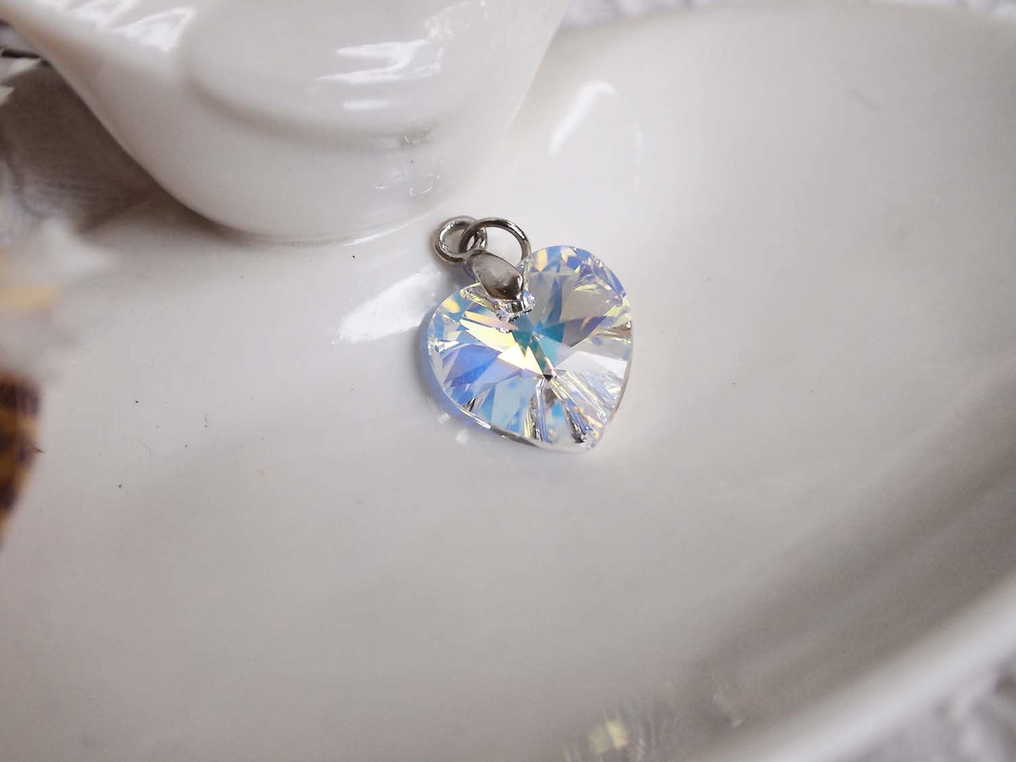 Swarovski Elements 6228 - 14mm - 2pc - Light Rose AB